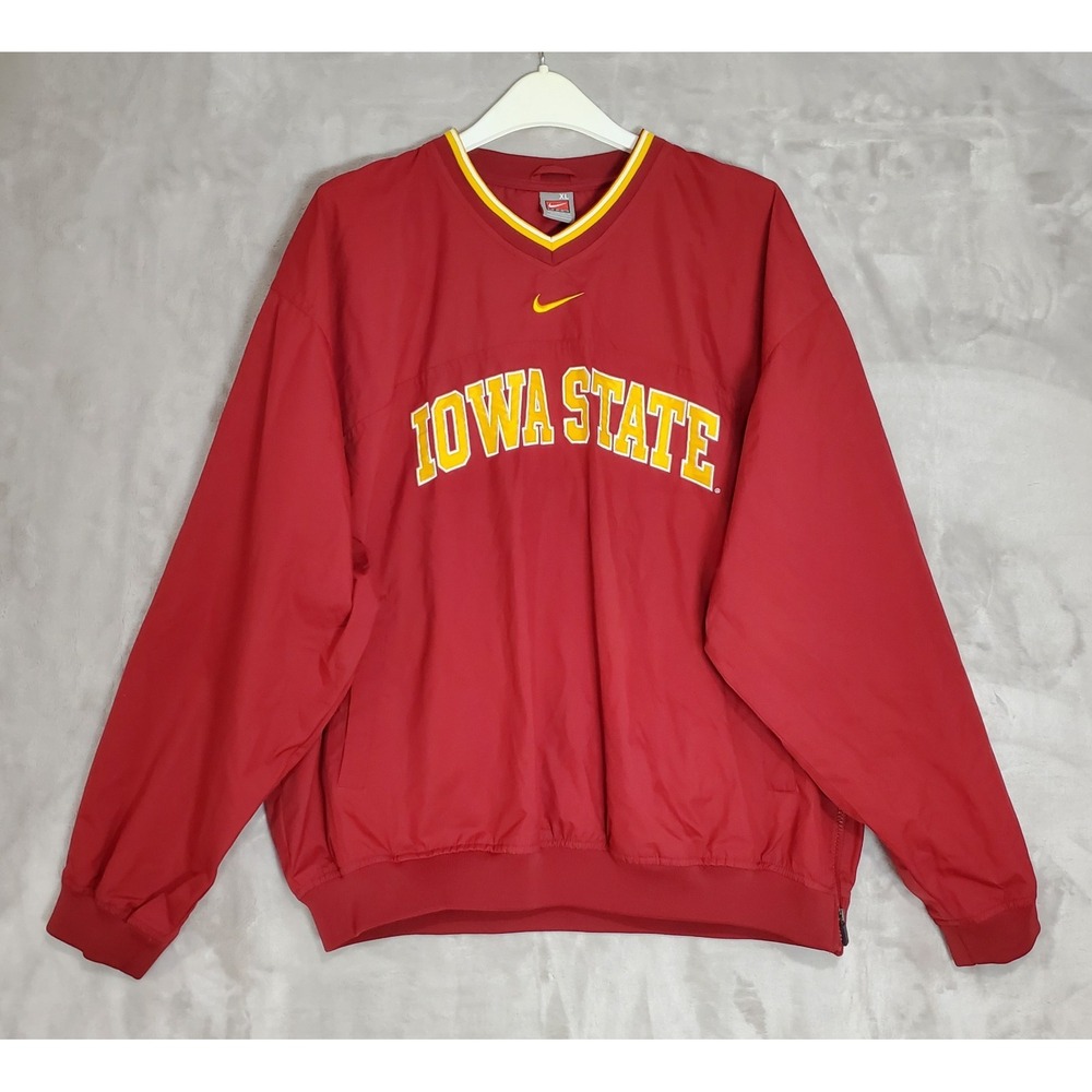 Vintage Nike Iowa State Cyclones University Pullover Mens XL Windbreaker Jacket